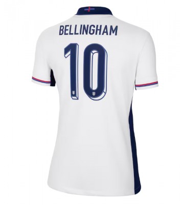 England Jude Bellingham #10 Hemmatröja Kvinnor EM 2024 Kortärmad